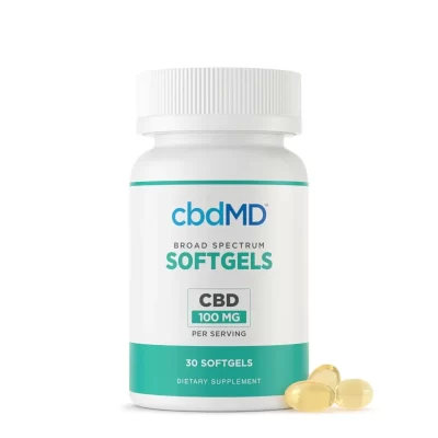 CBDMD Premium CBD oil Gel Capsules 1000MG