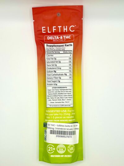 ELF THC 1000MG Sour Skittles - Image 2